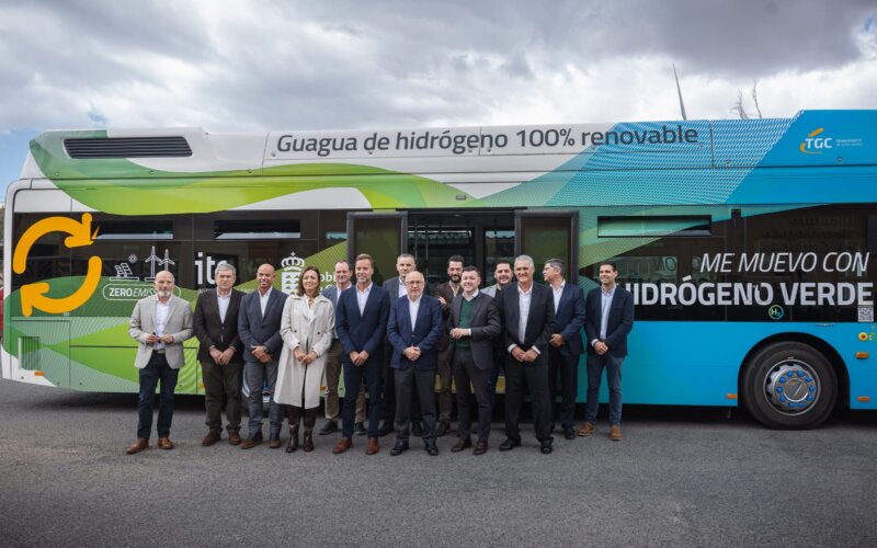 InfoCanarie Energie Green mobilità alle Canarie Global autobus elettrico idrogeno verde