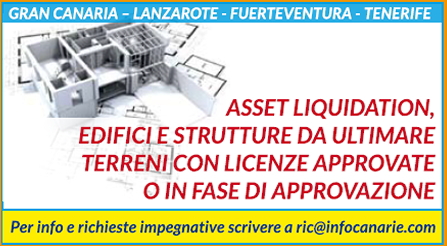 ASSETT liquidation terreni edificabili canarie