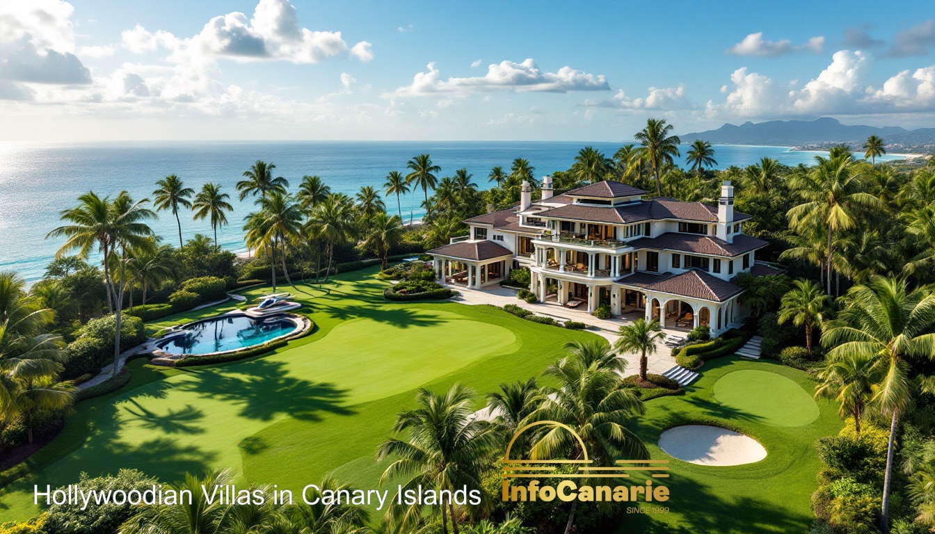 Alle Canarie ville stile hollywood dove hanno investito o soggiornano VIP Star e celebrità InfoCanarie