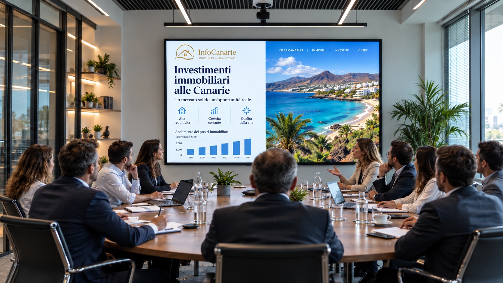 Analisi andamento mercato Immobiliare delle Isole Canarie Spagna Unione Europea InfoCanarie Real Estate