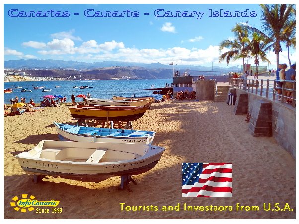 Canary Islands tourists and investosors from USA investitori canarie InfoCanarie