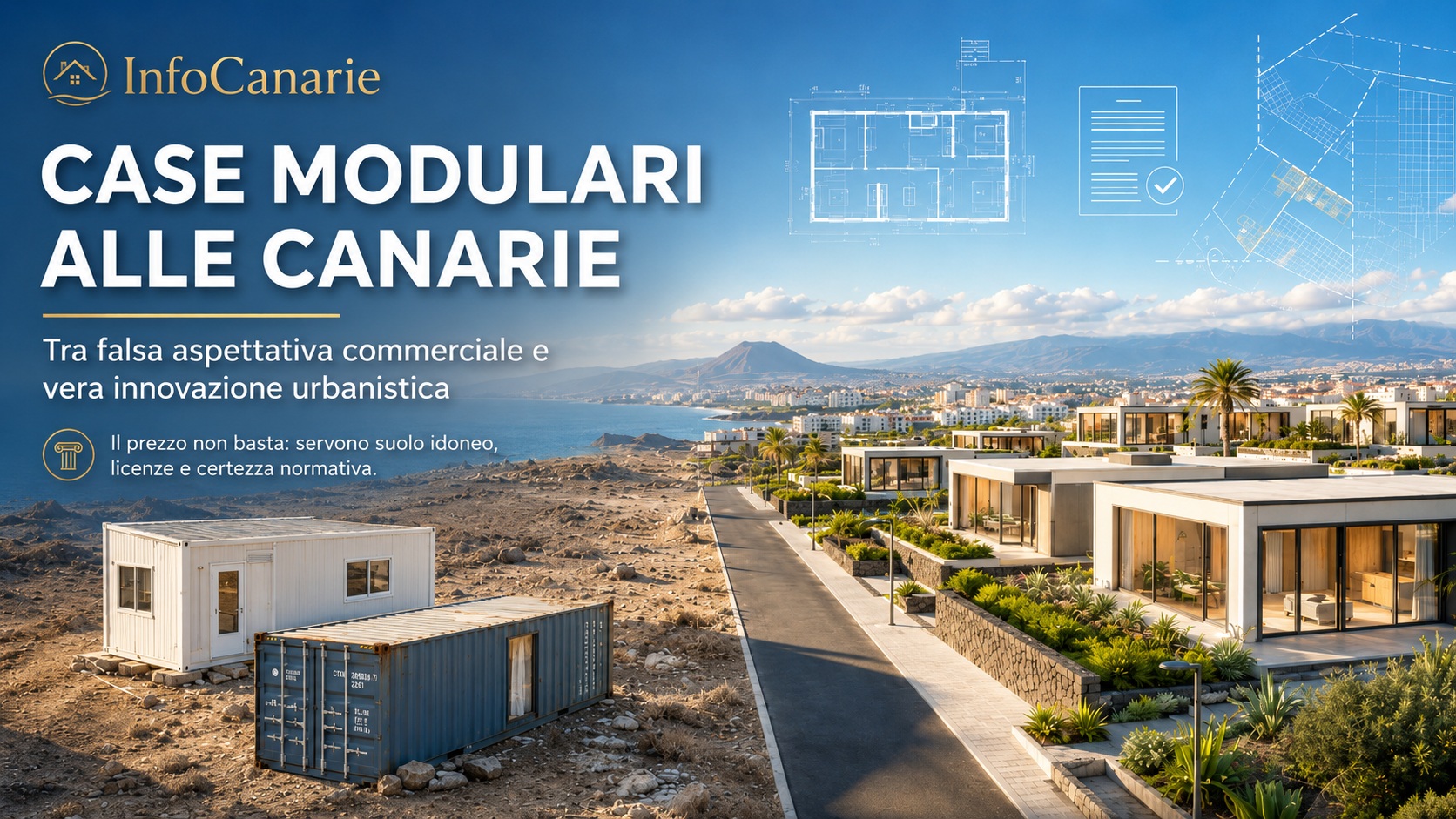 Casa alle Canarie case prefabbricate container abitativi e promesse low cost