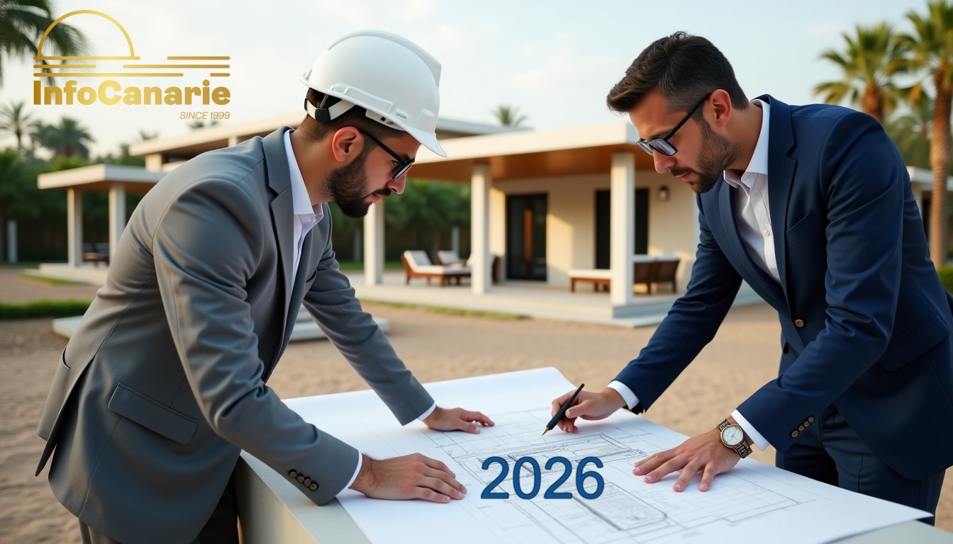 Comprare villa o casa su carta alle canarie 2026 acquistare in costruzione o su progetto a Fuerteventura Tenerife Lanzarote e Gran Canaria