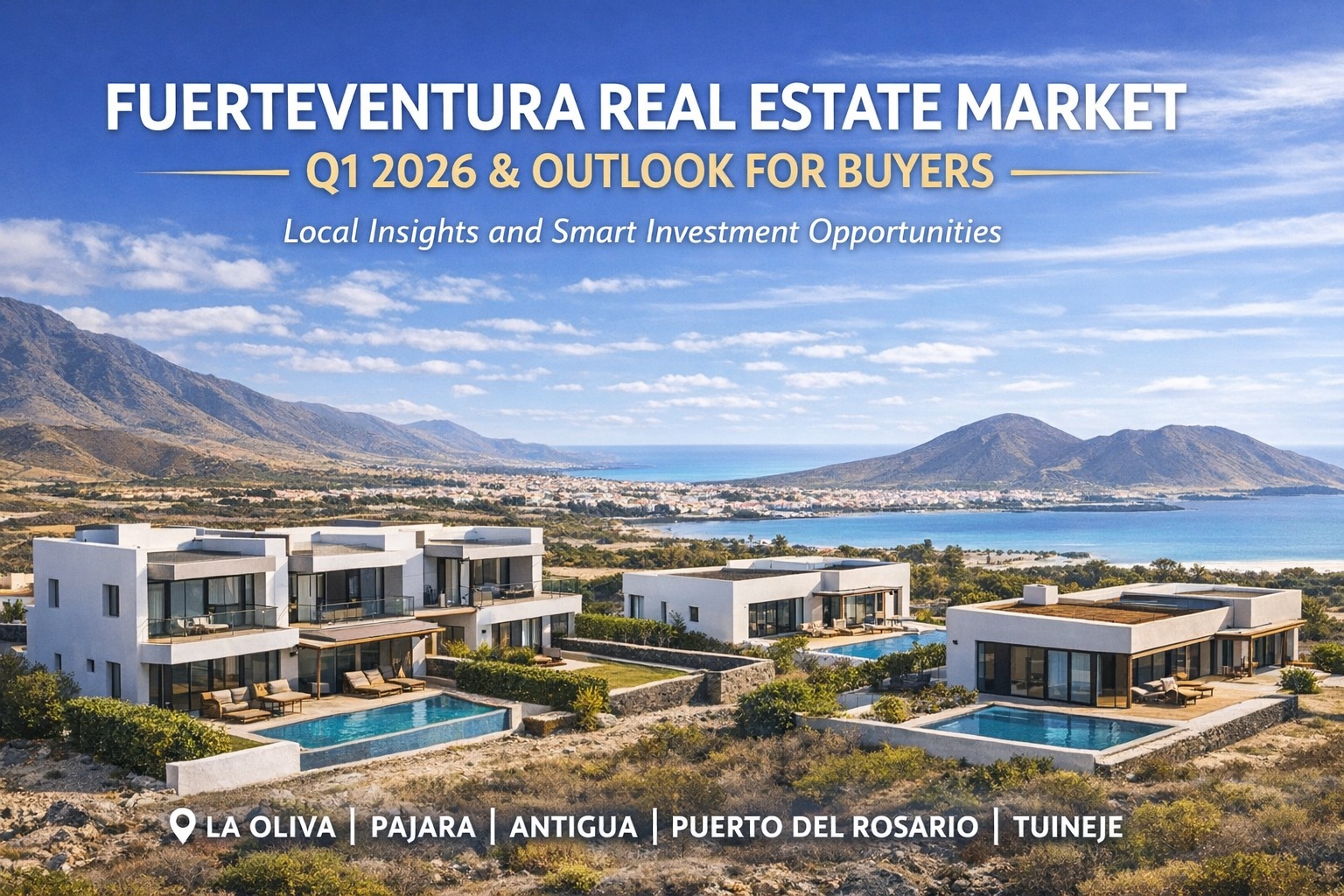 Fuerteventura Real Estate Market Analysis Q1 2026 InfoCanarie Canary Islands