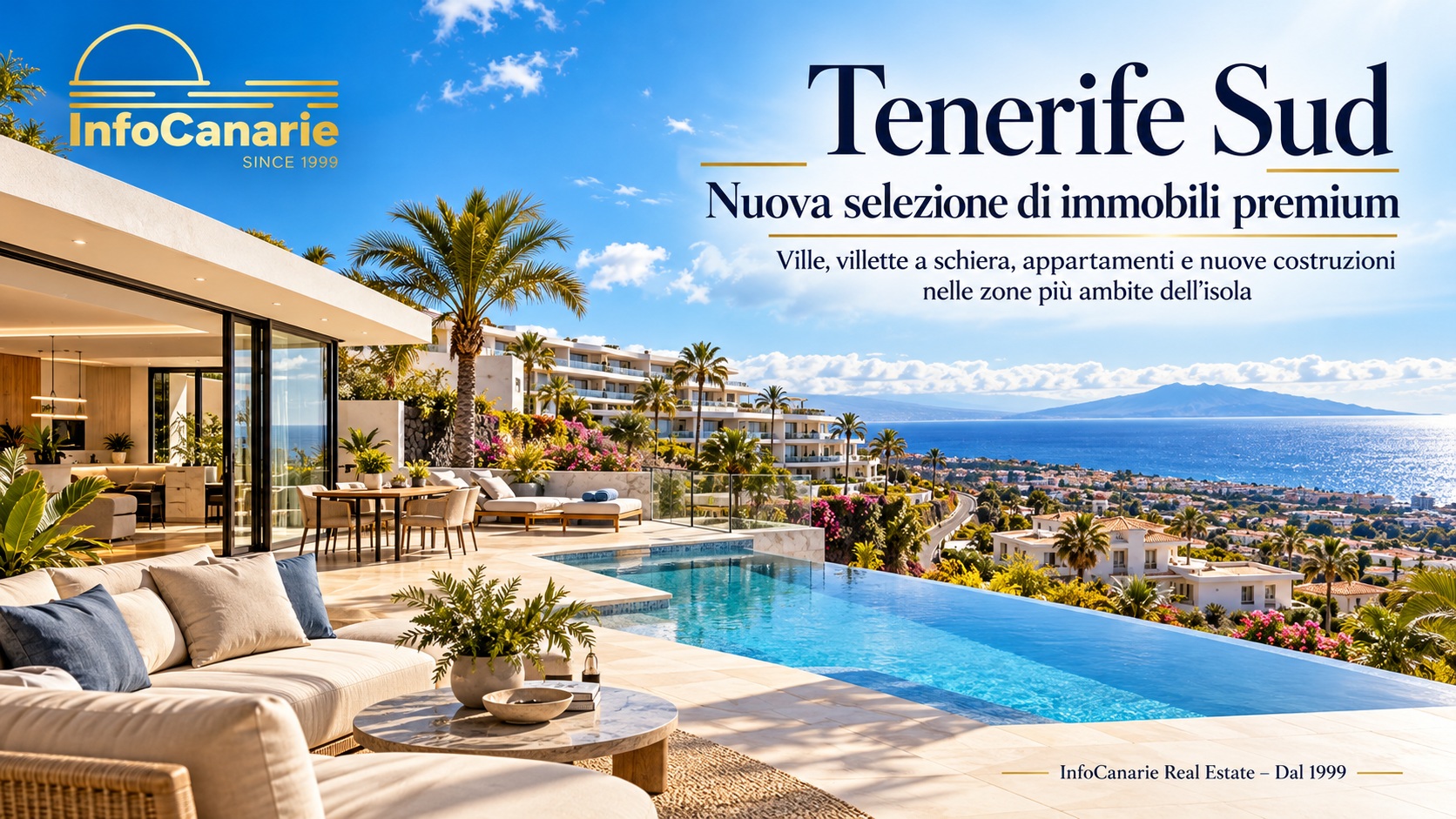 Immobiliare a Tenerife Sud nuova selezione di immobili premium nelle località più ambite dellisola