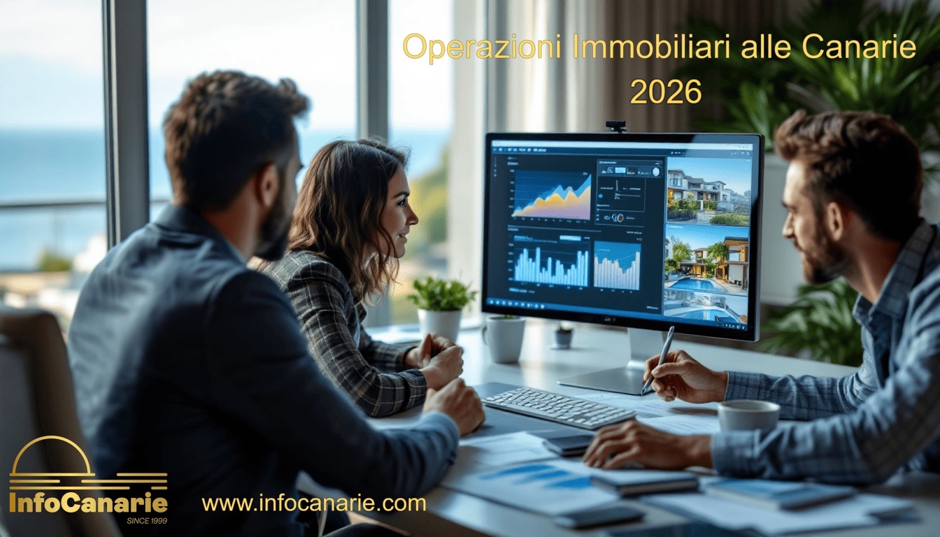 InfoCanarie Canarie Operazioni Immobiliari 2026 Vendita Case su Carta alle Canarie Canarias Venta en Plano