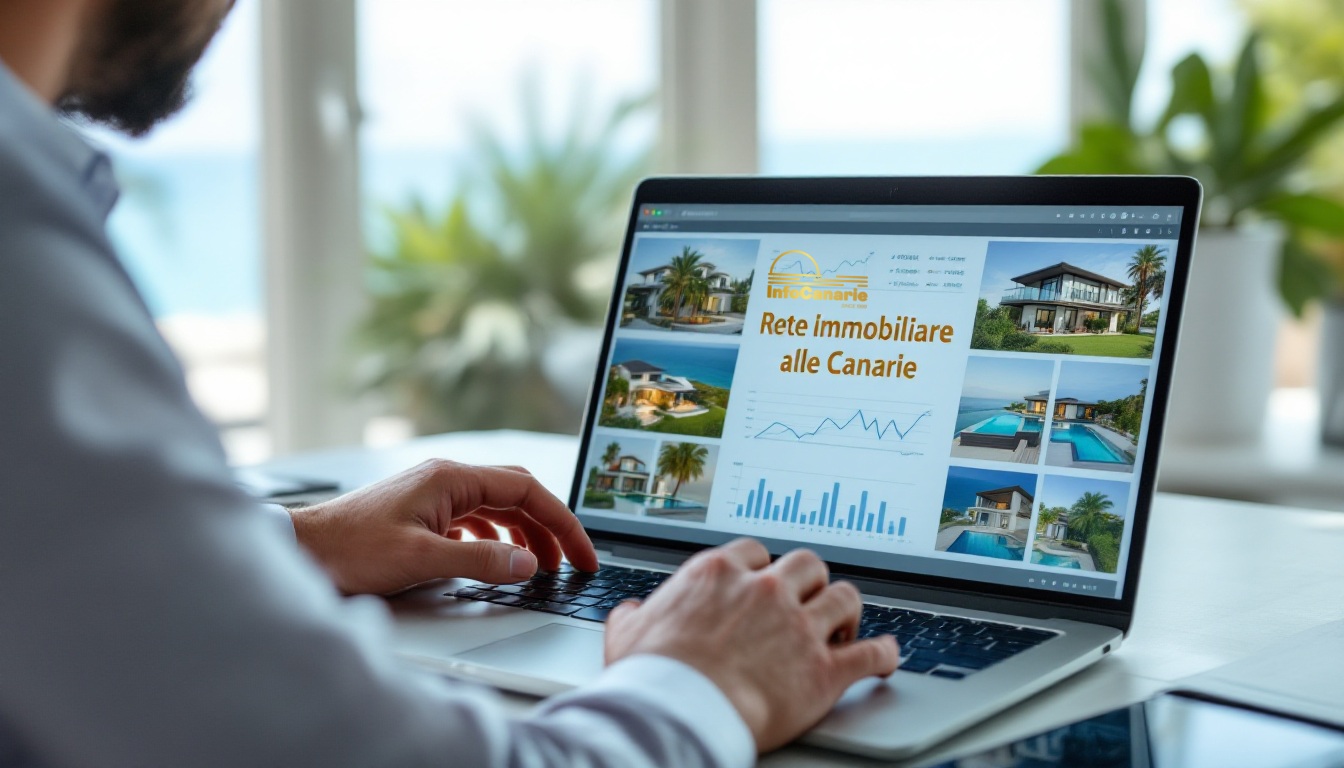 InfoCanarie Rete Immobiliare alle Canarie Real Estate Network in Tenerife Gran Canaria Fuerteventura e Lanzarote Property finder Scouting Immobiliare e House Hunter