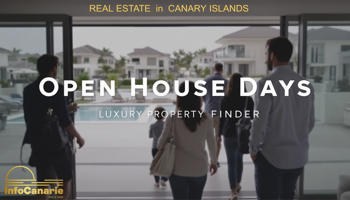 InfoCanarie Workshop Immobiliari alle Canarie 2025 Open House Days e attività di Scouting Immobiliare Property Finder immobili di Lusso e Pregio a Tenerife Gran Canaria Fuerteventura e Lanzarote