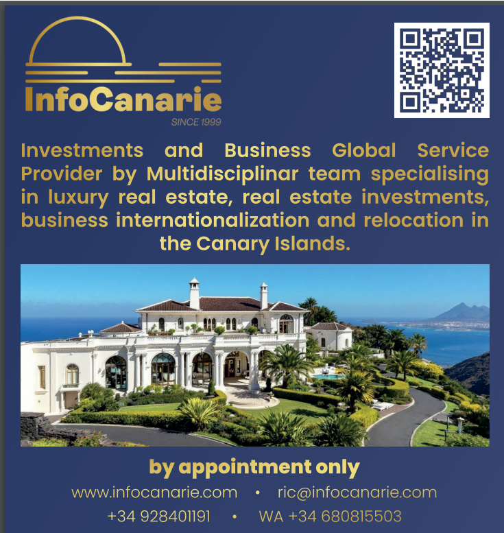 InfoCanarie investire ed immobiliare alle Canarie Tenerife Fuerteventura Lanzarote e Gran Canaria Business and investments in Canary Islands