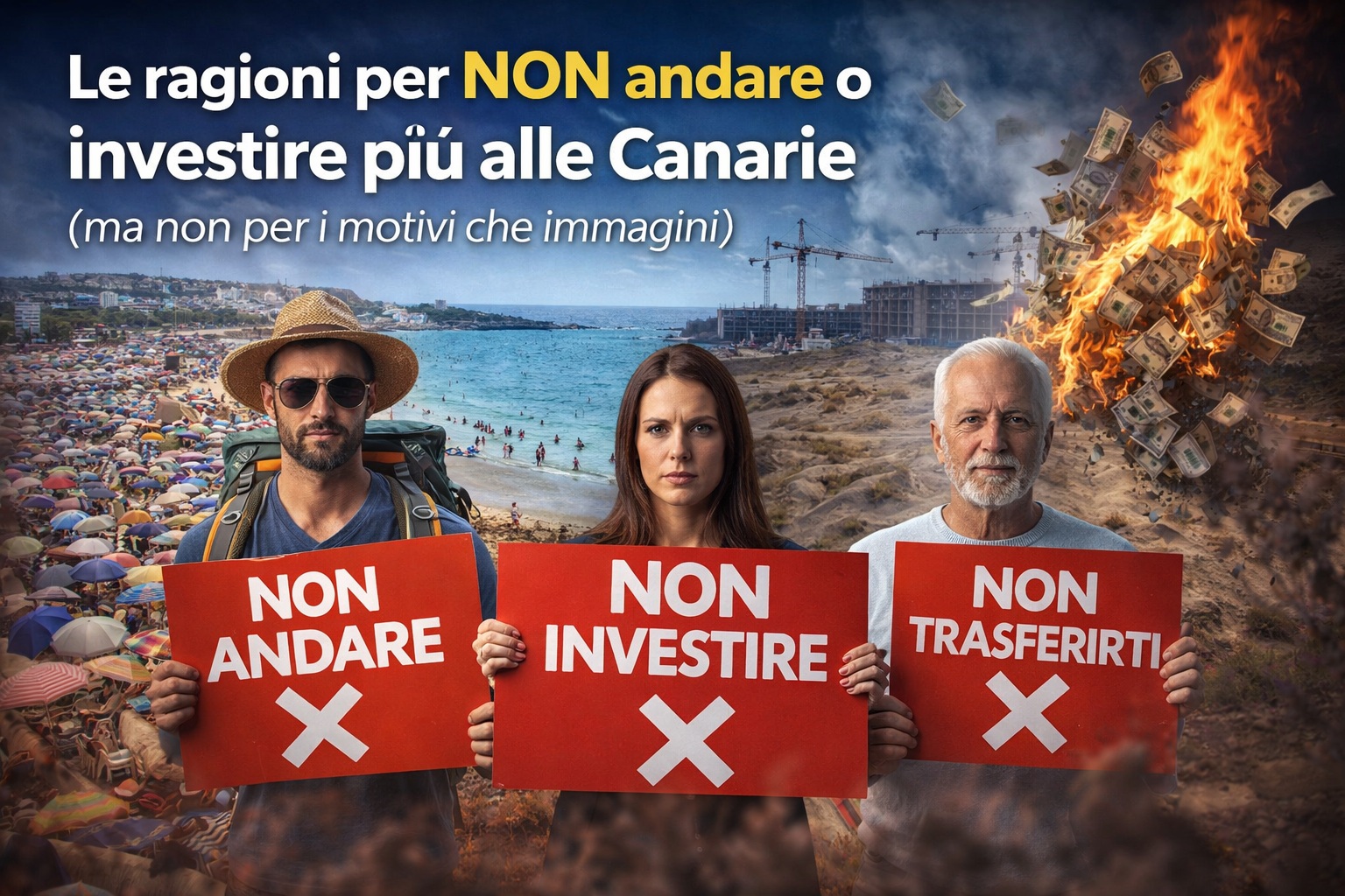 Le ragioni per NON andare o investire più alle Canarie ma non per i motivi che immagini