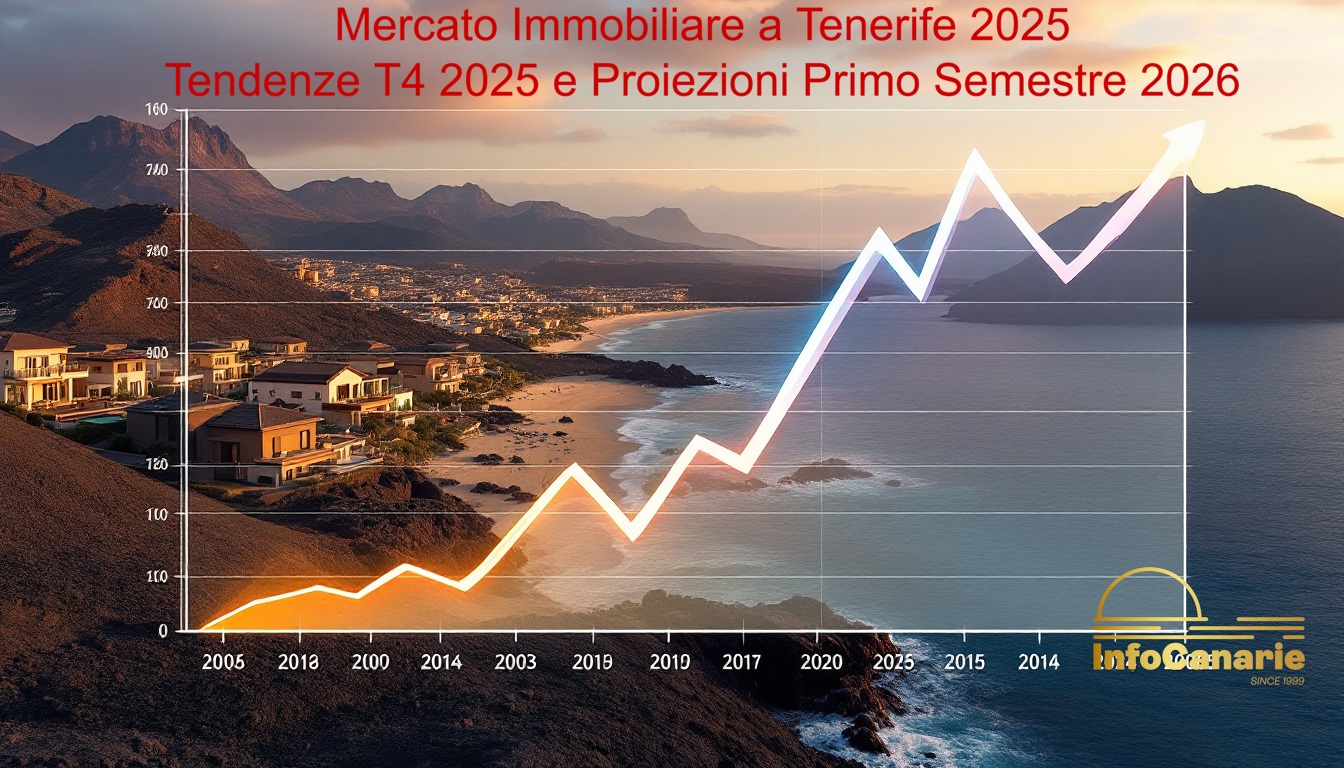 Mercato Immobiliare a Tenerife 2025 Tendenze T4 e Proiezioni per il Primo Semestre 2026