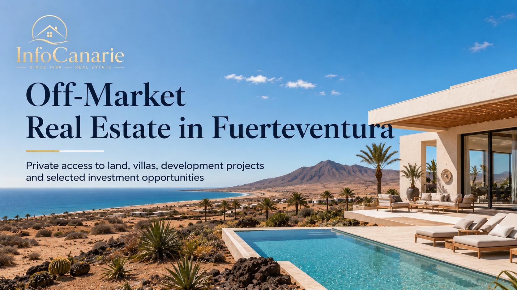 Off Market Real Estate in Fuerteventura Canary Islands Off Market Real Estate in Fuerteventura Canary Islands