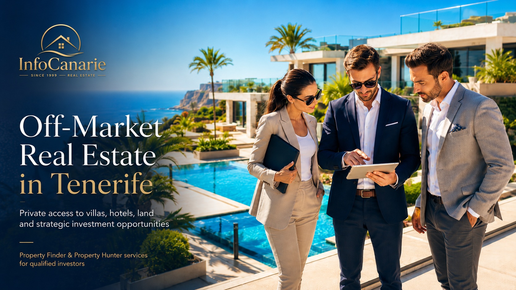 Off Market Real Estate in Tenerife Canary Islands InfoCanarie Promotion and Consulting