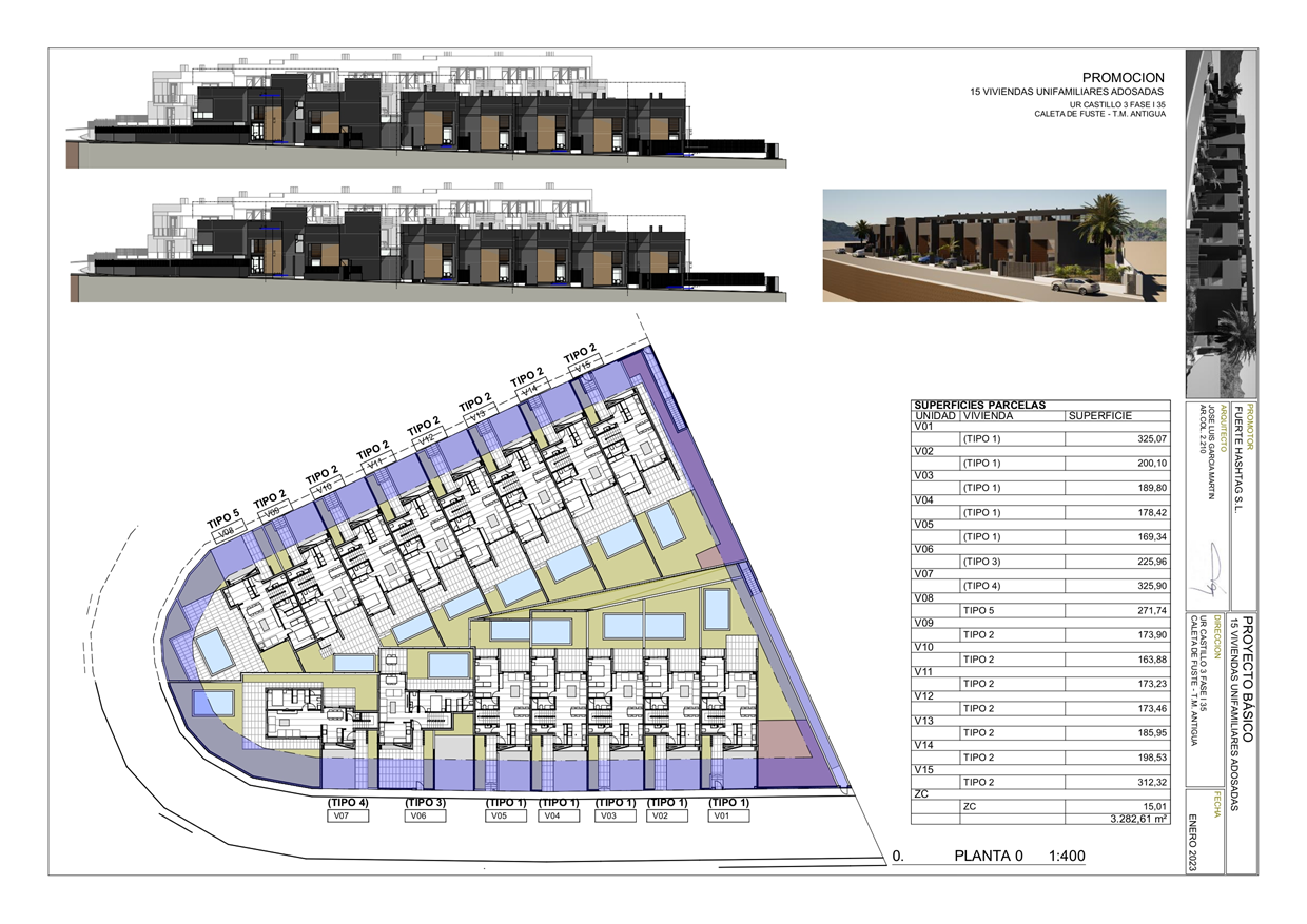 Residencial Nivaria General Map InfoCanarie