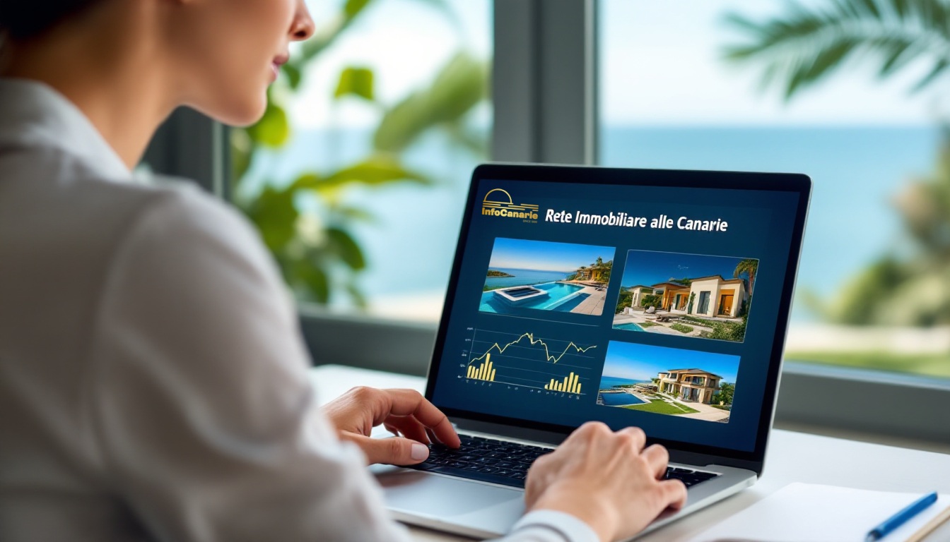 Rete Immobiliare alle Canarie InfoCanarie Real Estate Network in Tenerife Gran Canaria Fuerteventura e Lanzarote Property finder Scouting Immobiliare e House Hunter