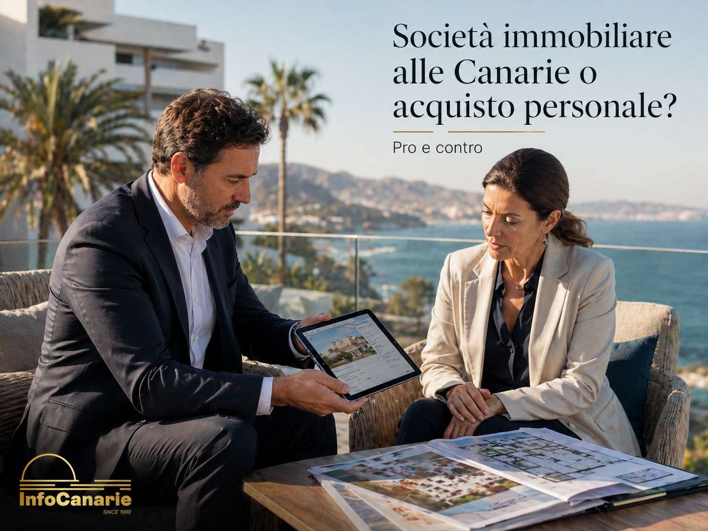Società immobiliare alle Canarie o acquisto personale Pro e contro 