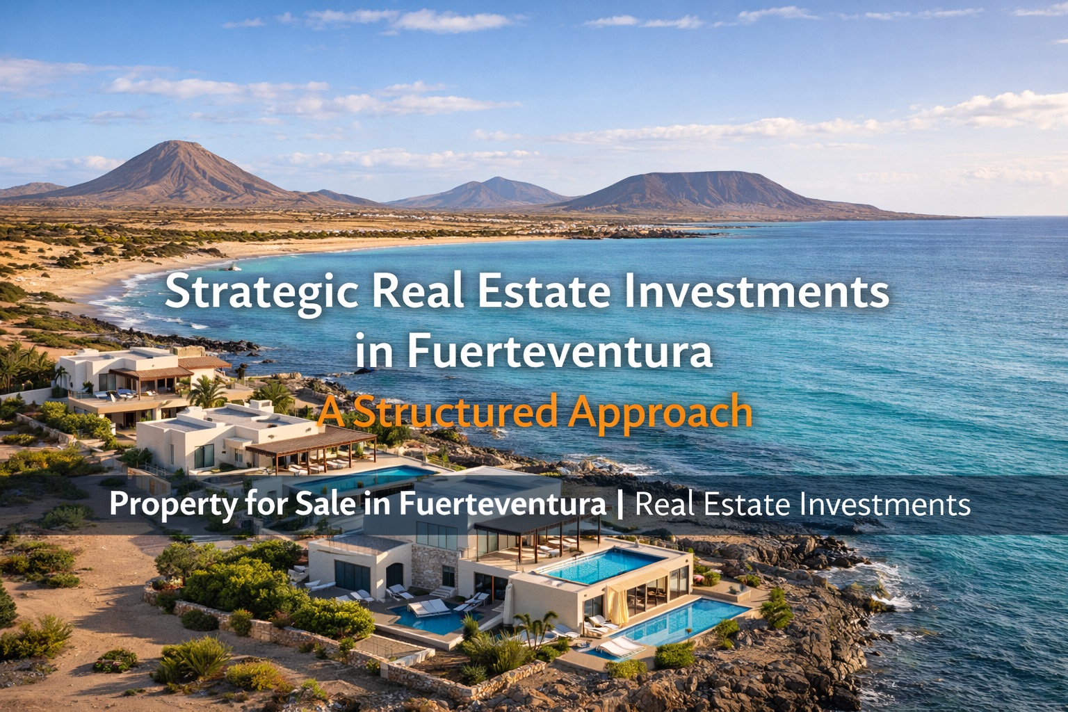 Strategic Real Estate Investments in Fuerteventura A Structured Approach Property for Sale in Fuerteventura Real Estate Investments