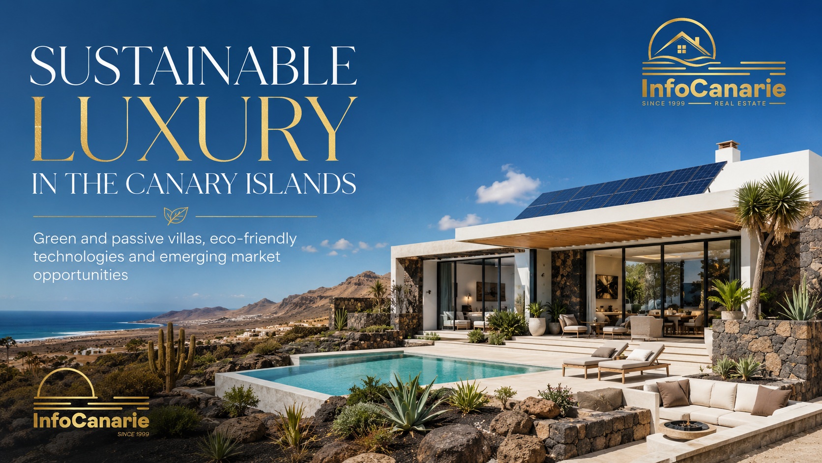 Sustainable Luxury in the Canary Islands Green Villas Passive Homes and Emerging Market Opportunities