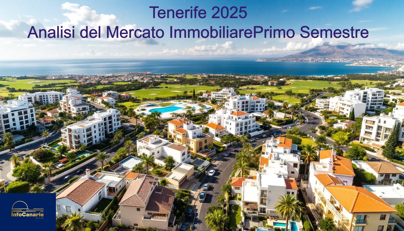 Tenerife 2025 Analisi del Mercato Immobiliare Primo Semestre - Investire alle Canarie