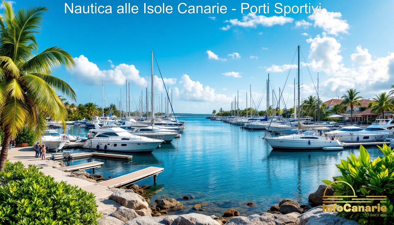 InfoCanarie Porti sportiti e turistici di lusso alle Canarie Yacht barche di Lusso Luxury Boats