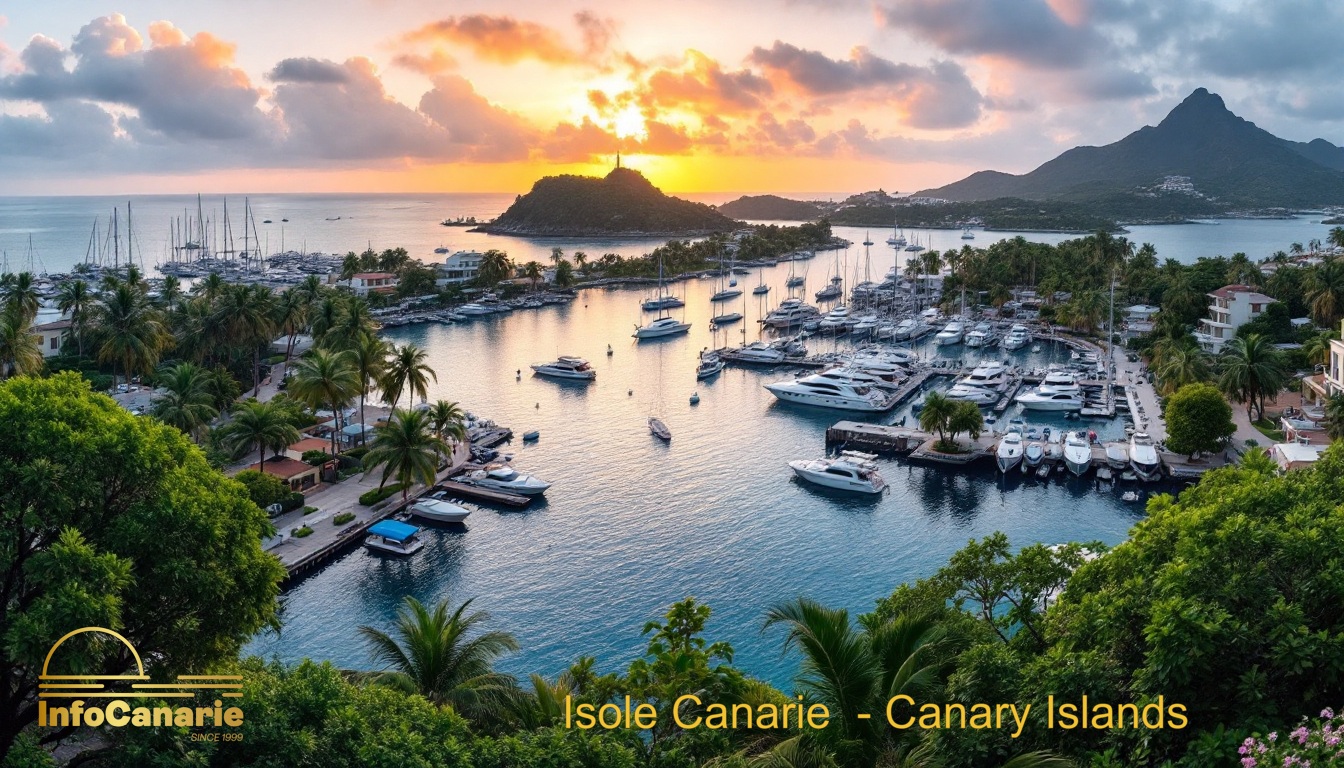 InfoCanarie Porti turistici di lusso alle Canarie Yacht barche di Lusso Luxury Boats