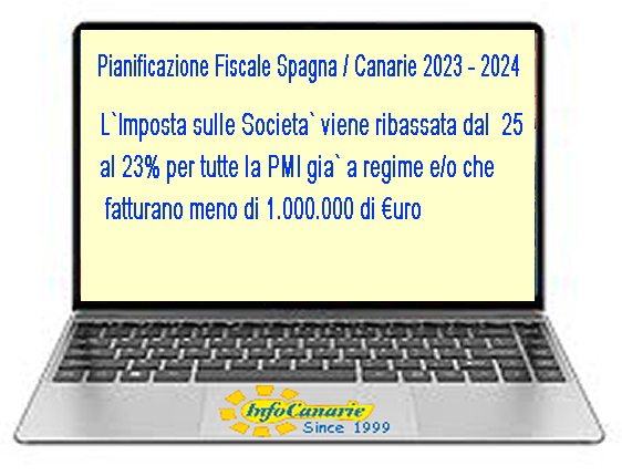 canarie tasse imposte societa InfoCanarie investire alle Canarie commercialista consulente fiscale