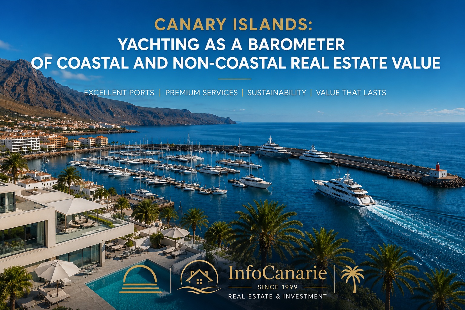 canary islands Canaries yachting as a barometer of coastal and inland real estate value InfoCanarie