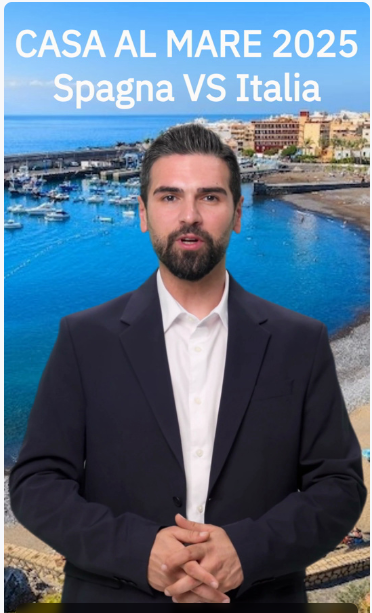casa al mare 2025 italia VS Spagna