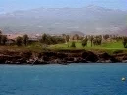 Amarilla Golf visto dalla banchina del Porto Sportivo amarillagolf