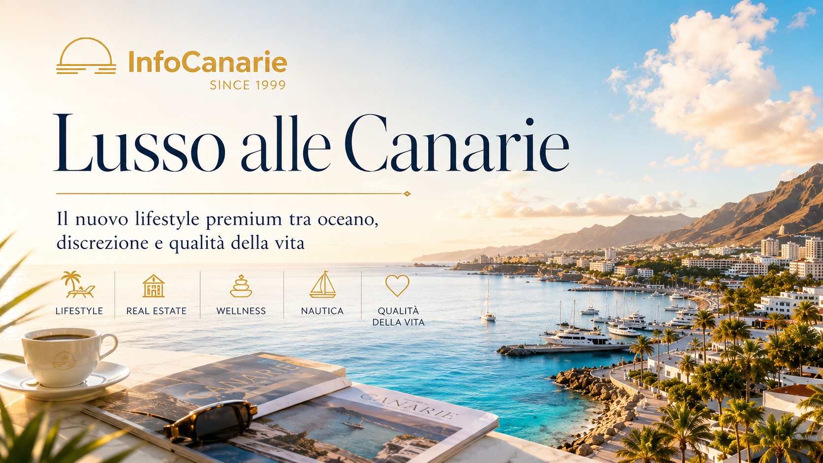 www.infocanarie rubrica strategica lusso canarie lifestyle premium pregio